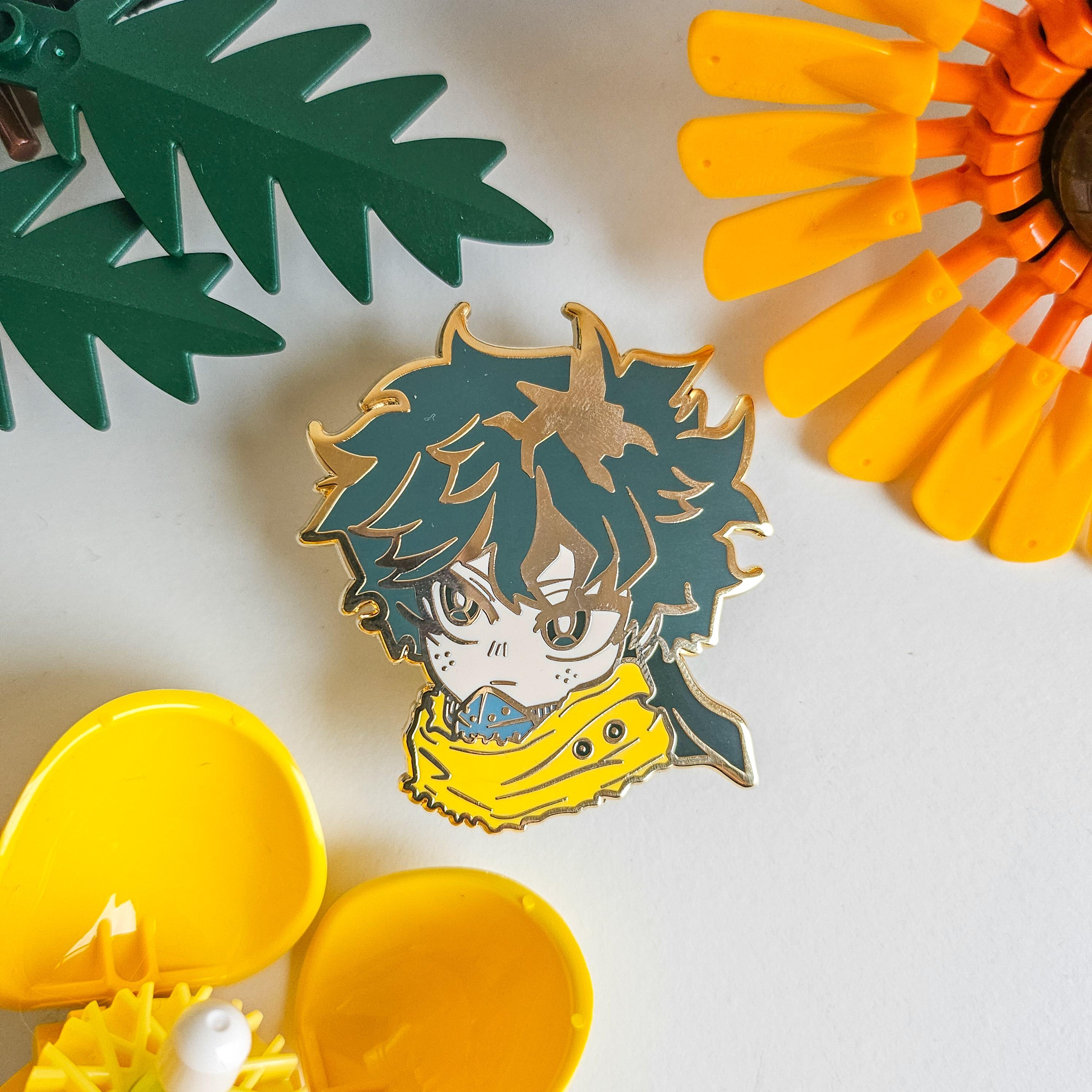 Deku enamel pin