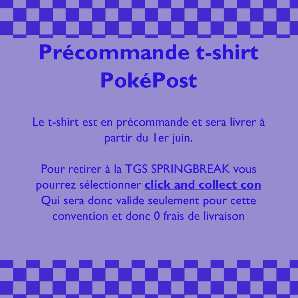 Pre-Order Tshirt PokéPost