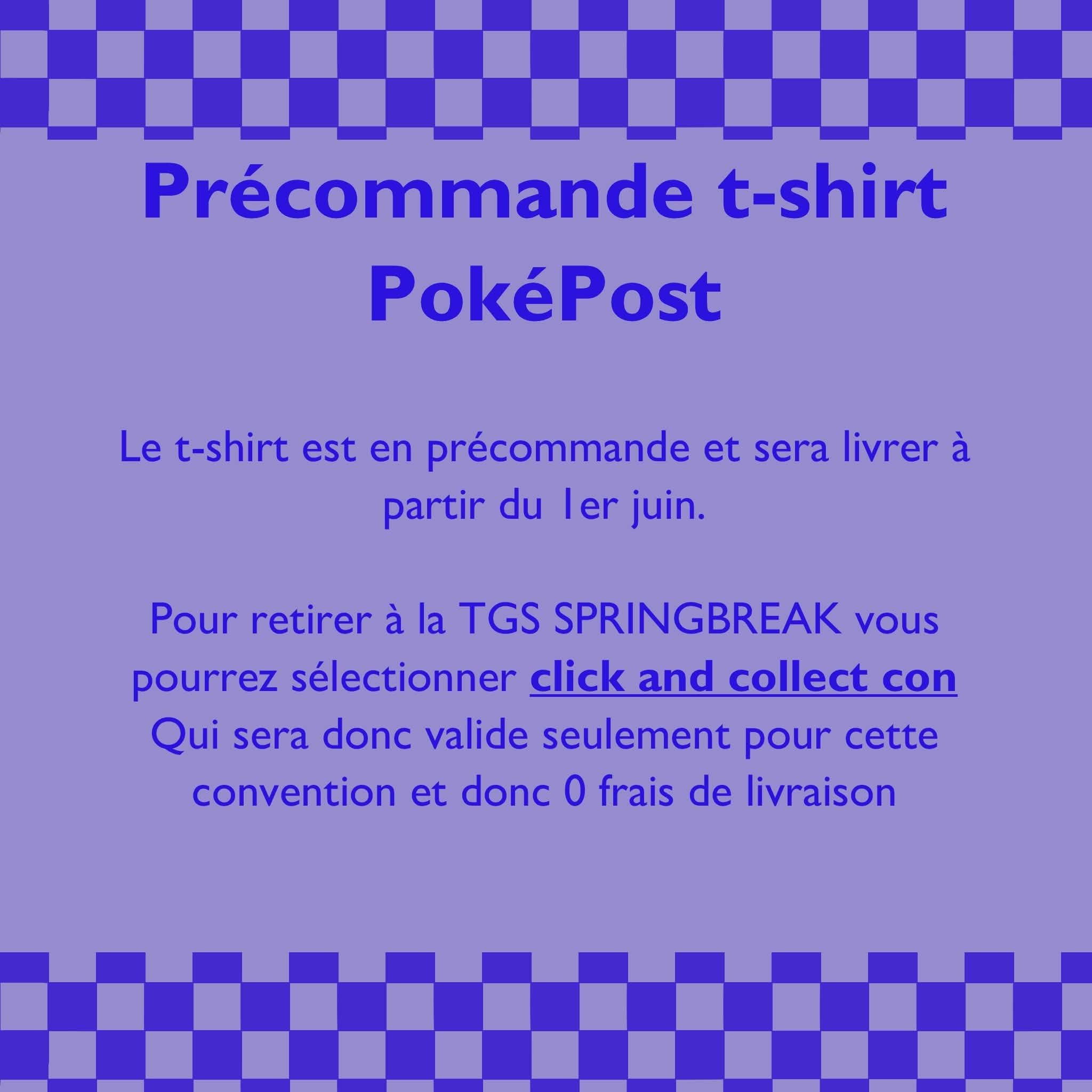 Pre-Order Tshirt PokéPost