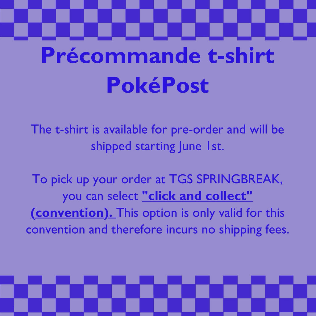 Pre-Order Tshirt PokéPost