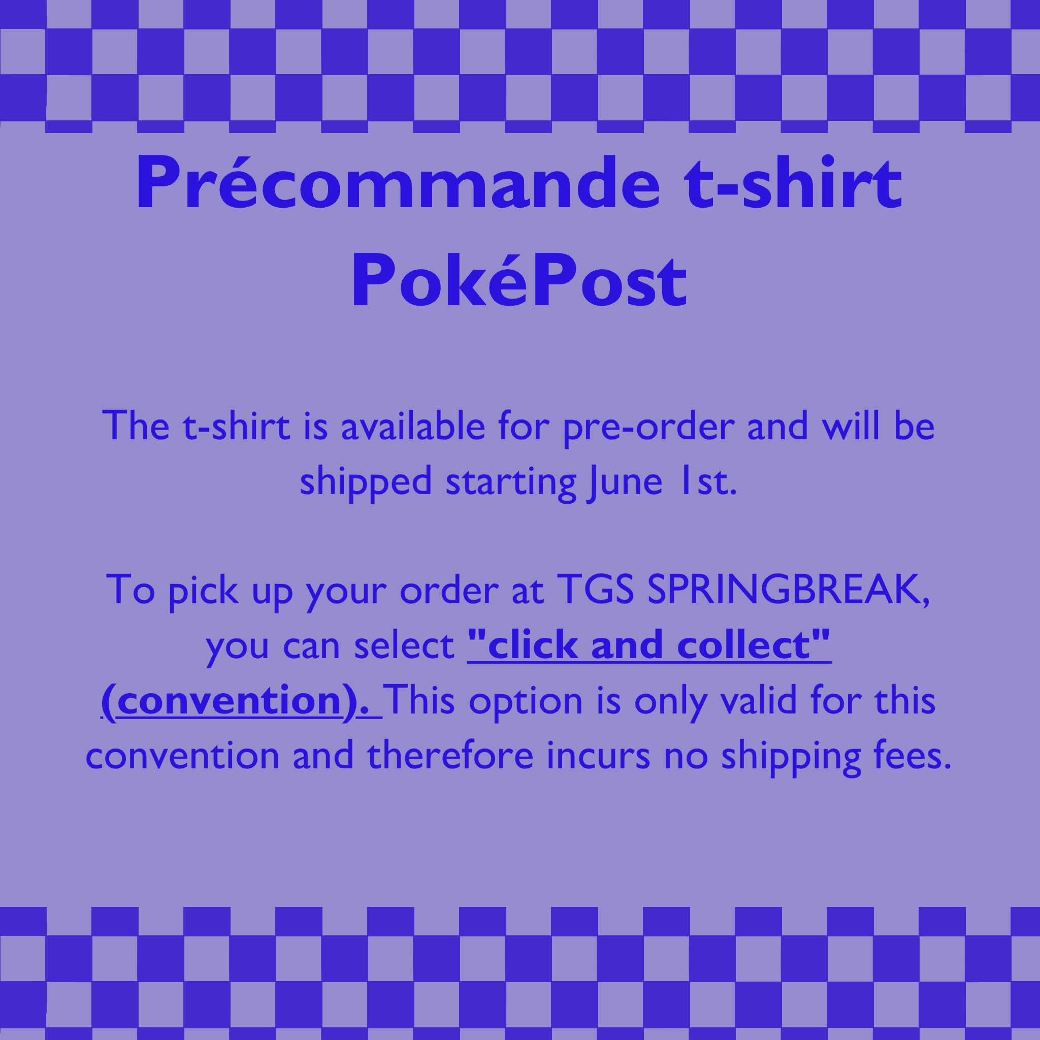 Pre-Order Tshirt PokéPost
